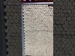 Inżynieria o wysokiej odporności na temperaturę Plastic PEEK Rod Bar Glass Filled Continuous Extrusion