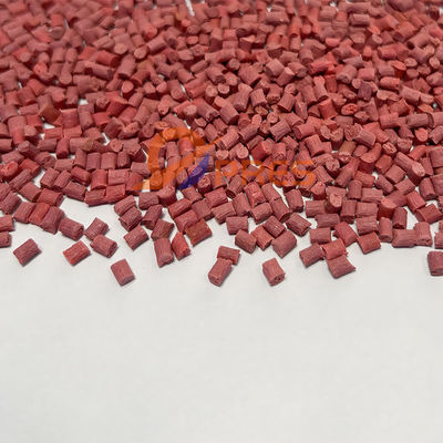 Dobra cena. 50% Włókna szklane wzmocnione Czerwony PPS Materiał plastikowy granulki w Internecie