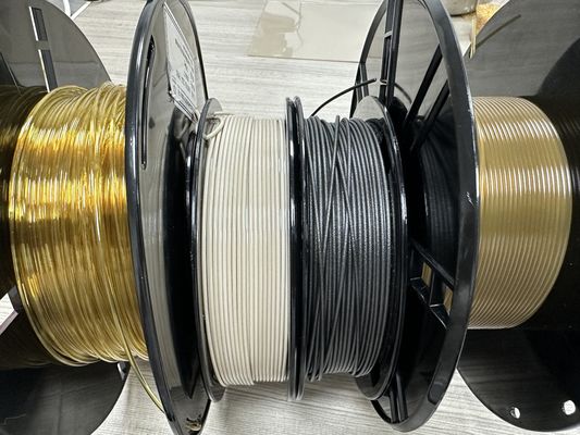 Dobra cena. 1Włókno do druku 3D o średnicy 0,75 mm w kolorze bursztynowym żywicy PEI o wysokim module rozciągania 3850Mpa w Internecie
